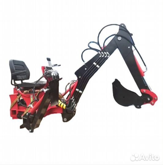 Экскаватор навесной на минитрактор с гидроупорами