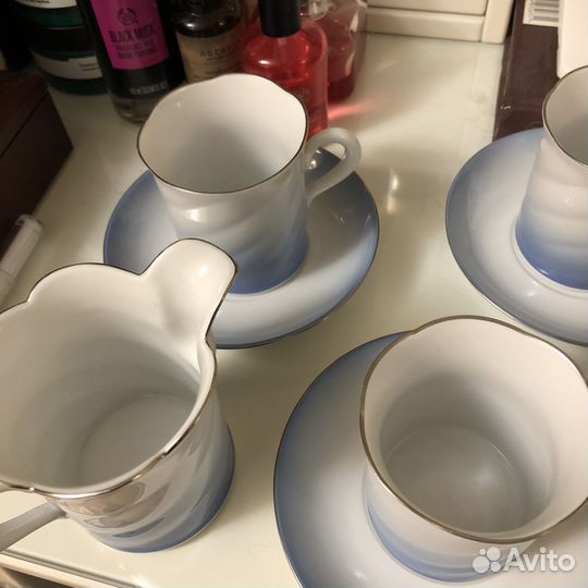 Сервиз, набор для чая, маленькие чашки