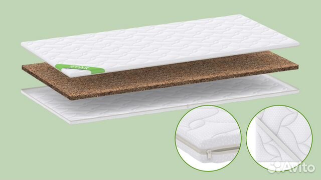 Матрас топпер жесткий