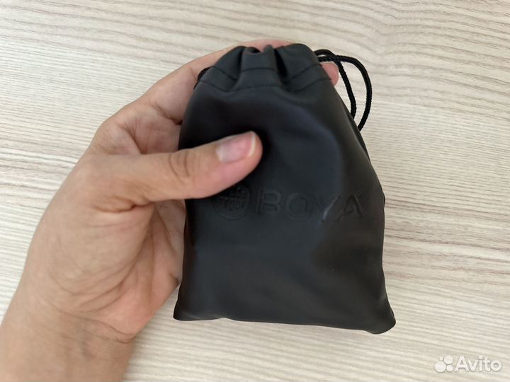 Микрофон петличный Boya BY-M1, черный