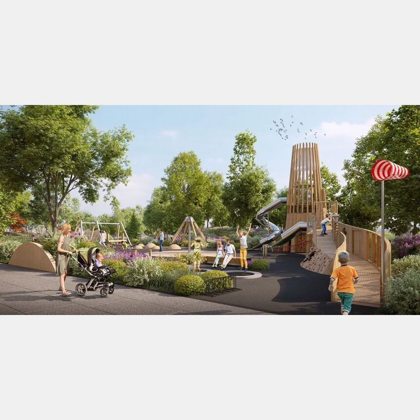 1-к. квартира, 53,8 м², 3/12 эт.