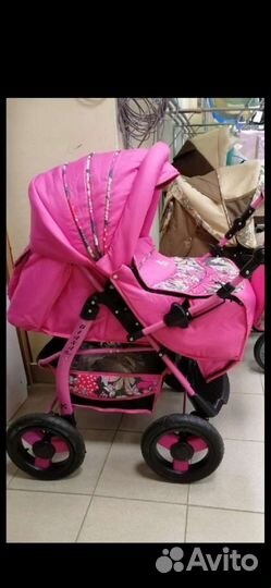 Коляска-трансформер для девочки