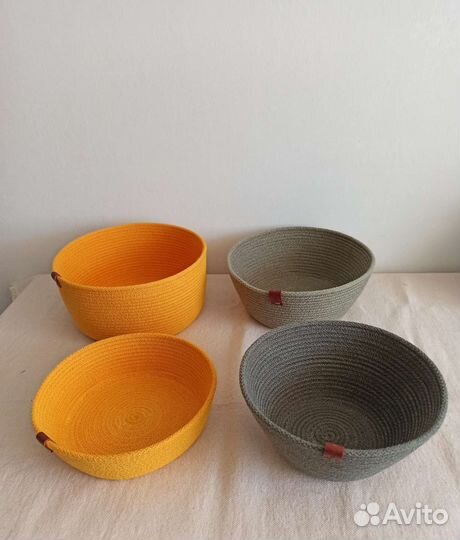 Корзина для хранения из хлопка