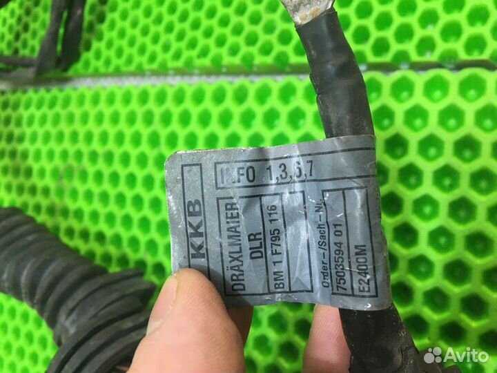 Проводка двигателя M54 2.2 бензин BMW 5