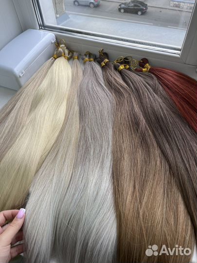 Термоволокно lux (Волосы для афронаращивания)