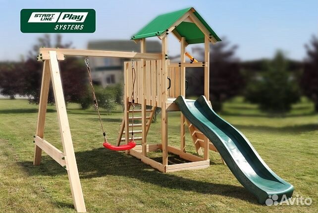 Детский городок kids эконом slp systems Red