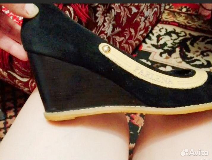 Туфли на танкетке 38 размер