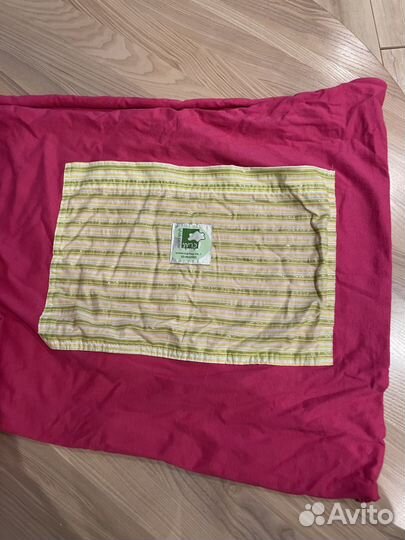 Слинг шарф яркая фуксия новый