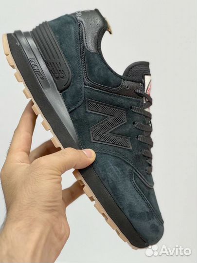 Кроссовки New Balance 574 Stone Island люкс