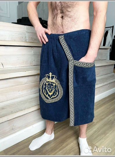 Банный набор с вышивкой