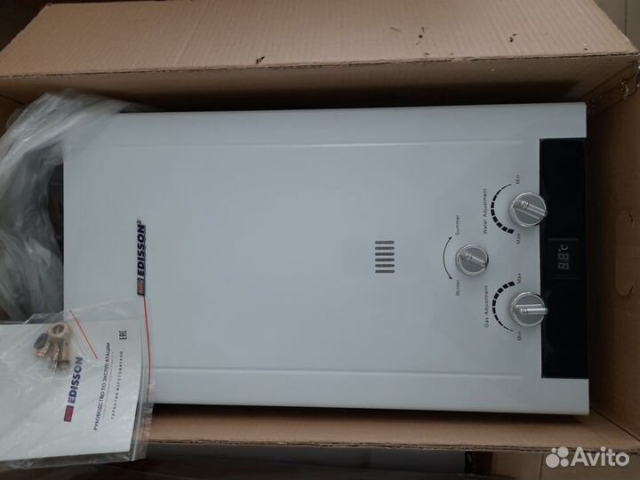 Газовая колонка edisson H 20 D (Новая)