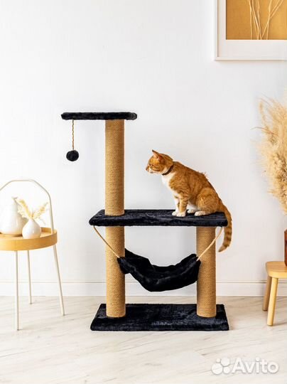 Домик когтеточка для большой кошки