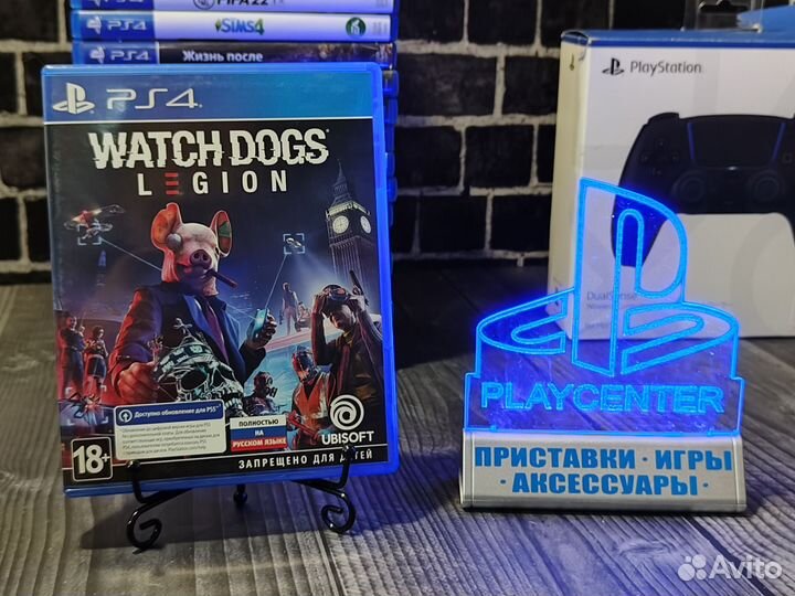 Watch dogs legion PS4 диск