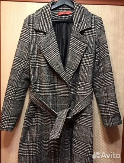 Пальто в клетку