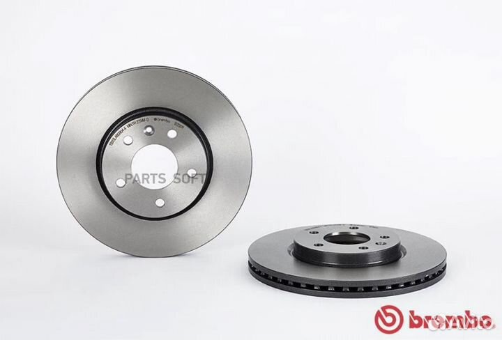 Brembo 09.B356.11 Диск торм. chevrolet cruze 09