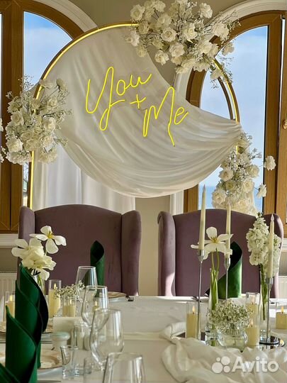 Декорации на свадьбу,оформление свадьбы,фотозона