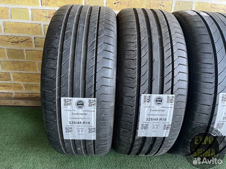 Continental ContiSportContact 5 225/45 R18 и 255/40 R18 91Y