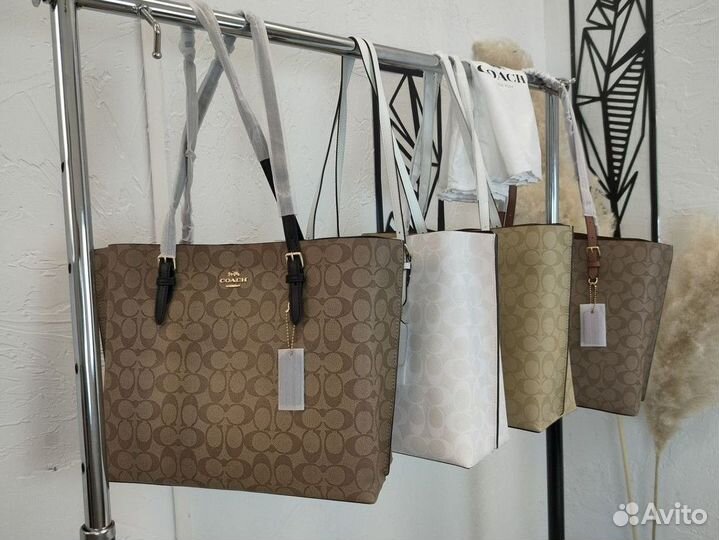 Сумка шопер Coach Mollie Tote 7 расцветок