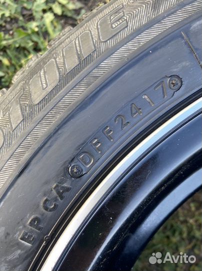 Колеса в сборе R15 зимняя липучка