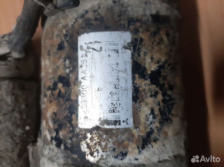 Стартер на Subaru forester EJ20