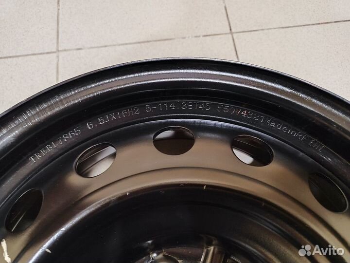 Диски штампованные R 16, 4 штуки