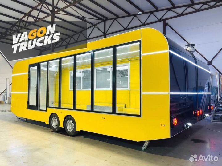 Торговый прицеп, Прицеп кафе