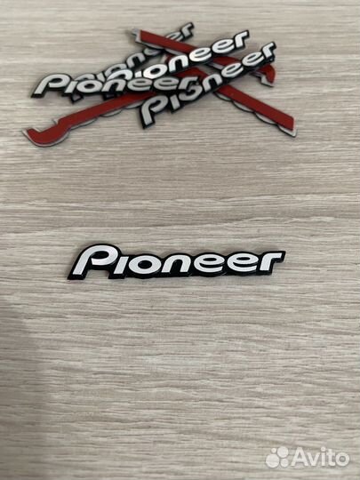 Pioneer эмблема на динамики шильдик пионеер