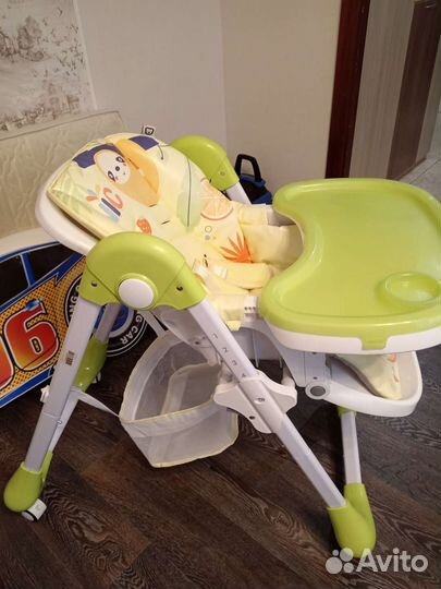 Стульчик для кормления babyton optima green