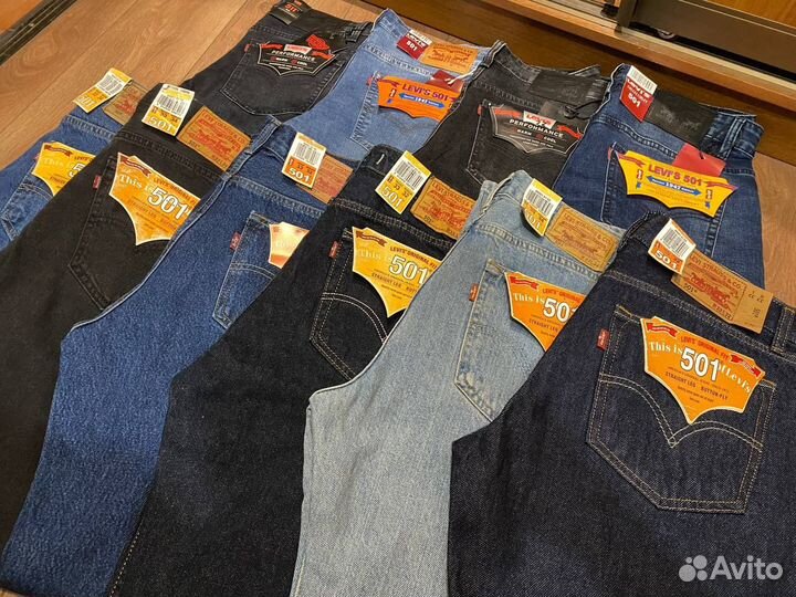 Джинсы Levis 501 Огромный Выбор