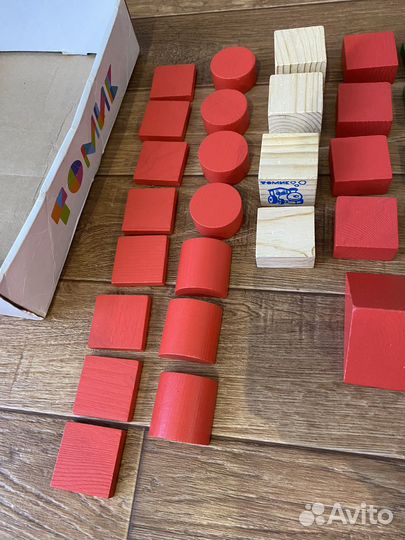 Деревянный конструктор Томик