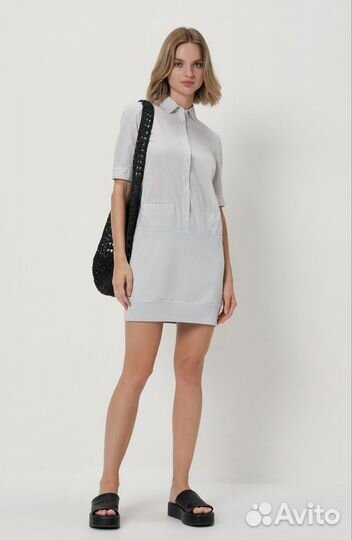 Новое хлопковое платье EuropeanCulture, Италия