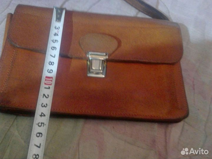 Барсетка мужская натуральная кожа СССР