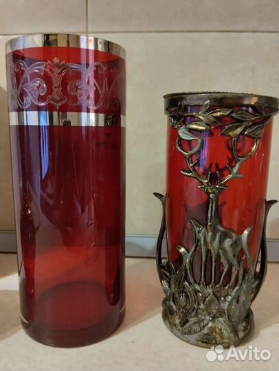 Вазы, конфетницы Винтаж (хрусталь, стекло)