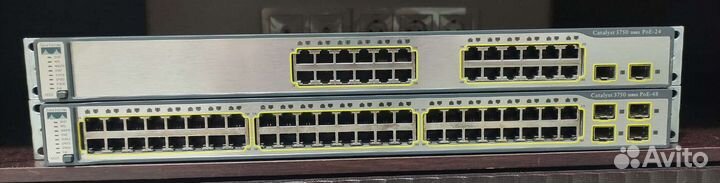 Cisco C3750 24ps/48ps