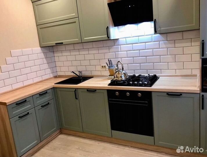 Современная кухня на заказ мдф фасады