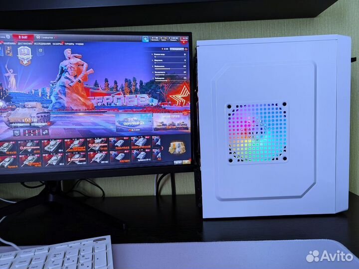Игровой компьютер intel core i5 2500 rx 580