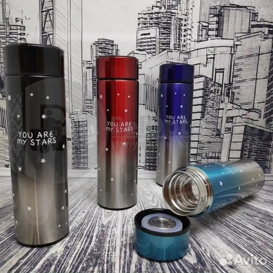 Термос с дисплеем