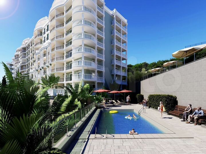 Апартаменты-студия, 26,1 м², 2/8 эт.