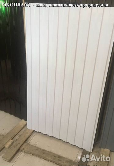 Профнастил пэт ударопрочный без посредников пластм