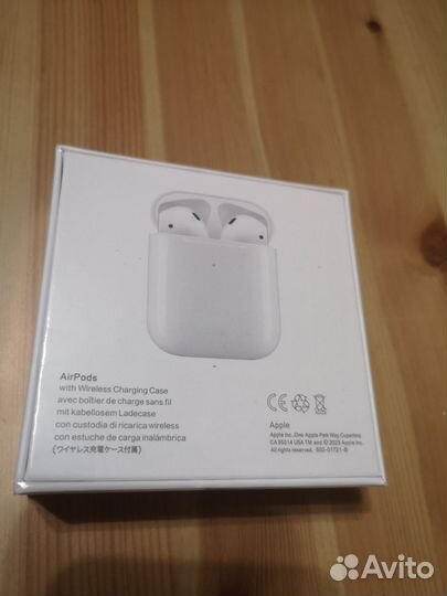 Беспроводные наушники apple airpods 2