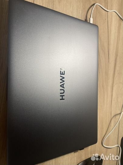 Ноутбук huawei matebook d 14 mdf x серый