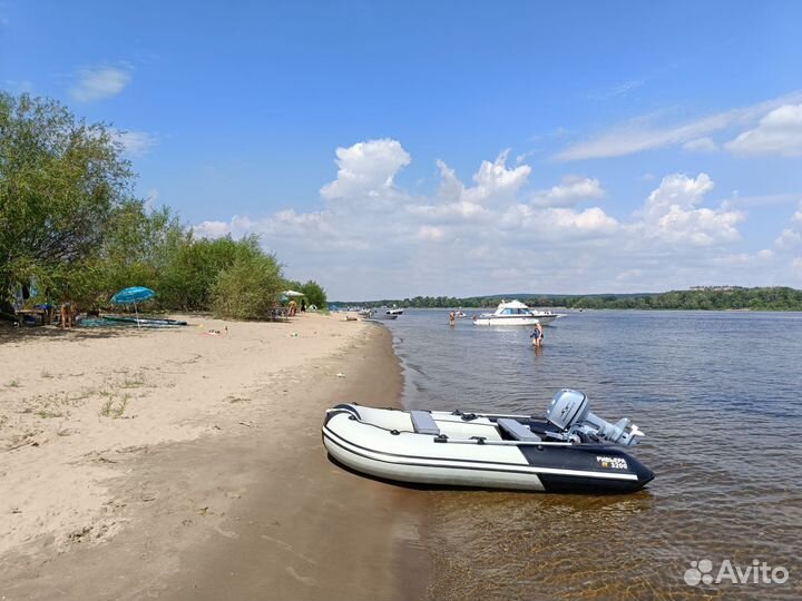 Лодка пвх Ривьера320 ск с мотором