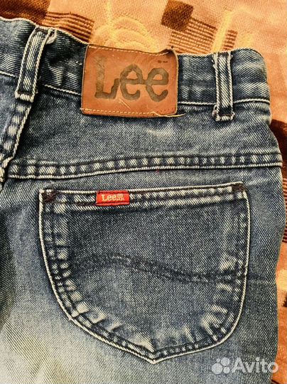 Джинсовые шорты lee vintage