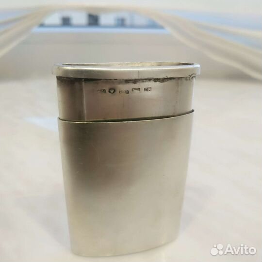 Спичечница серебро