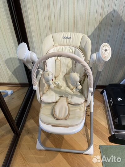 Детский стульчик-качели 2 в 1