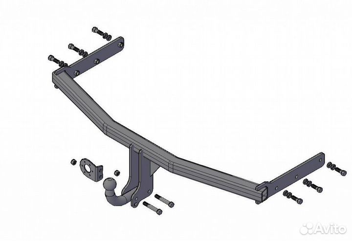 Фаркоп Haval H5 2020/ Great Wool Hover H3/H5 2010