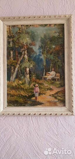 Картина маслом пейзаж