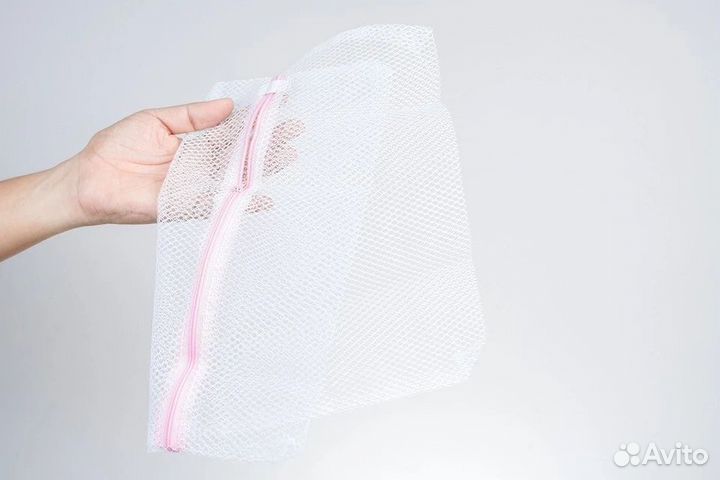 Мешок для стирки тюлей цвет белый