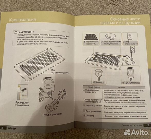 Турманиевый коврик «Нуга Бест» NM-80