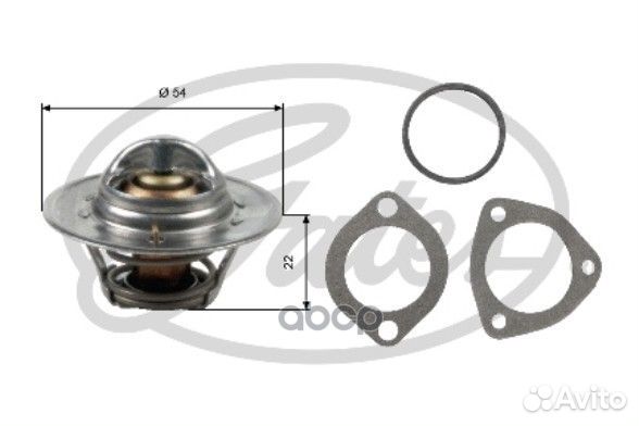 Термостат ford KA 1.0-1.3 96-08 / mazda 121 1.3